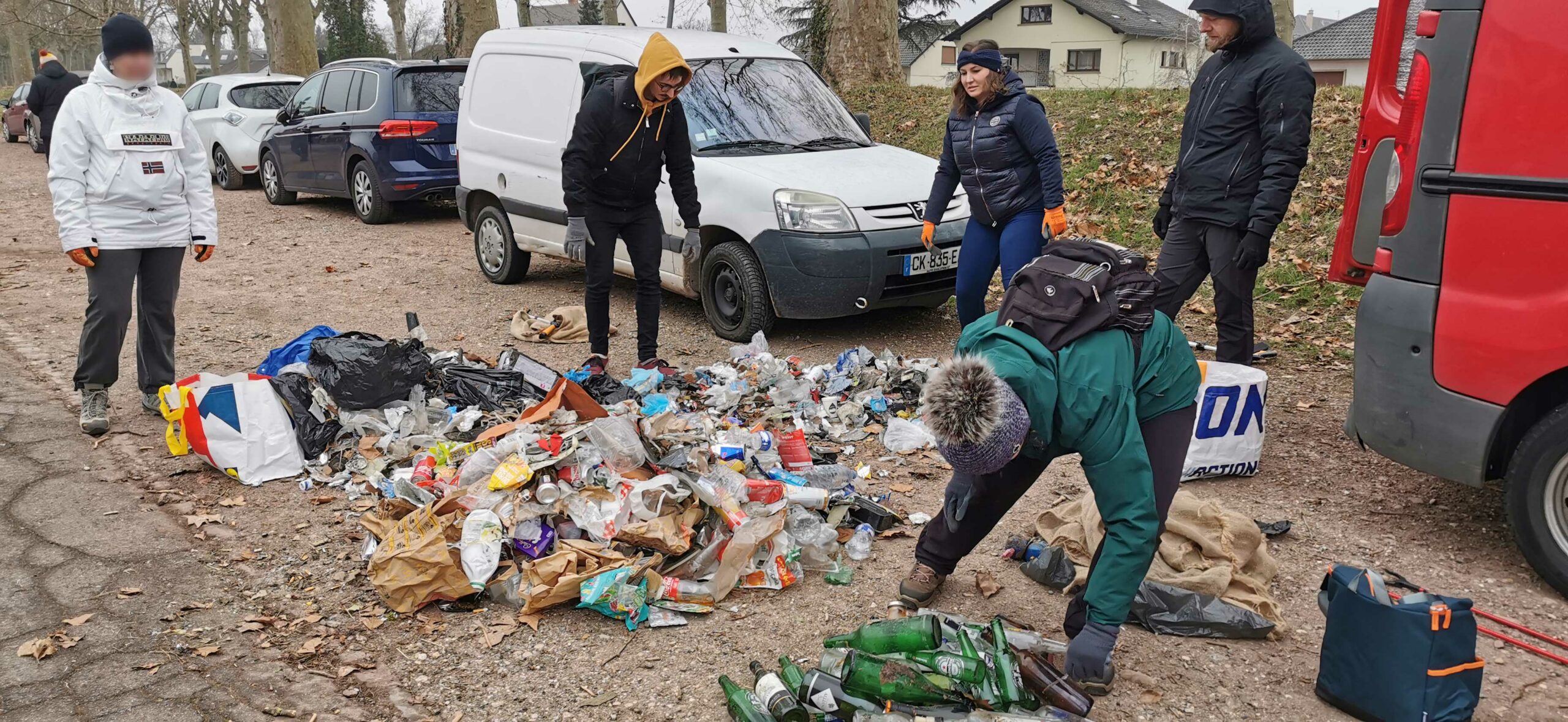 Première collecte de l’année